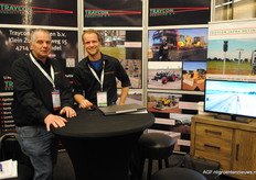 Chris van Aert en Pascal Machielsen van Traycon Projecten bv. Voor aanleg, ontwerp en voorbereiding van alle aanverwante werkzaamheden bij nieuwbouw en herinrichting.